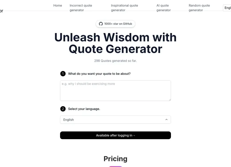 Quote Generator