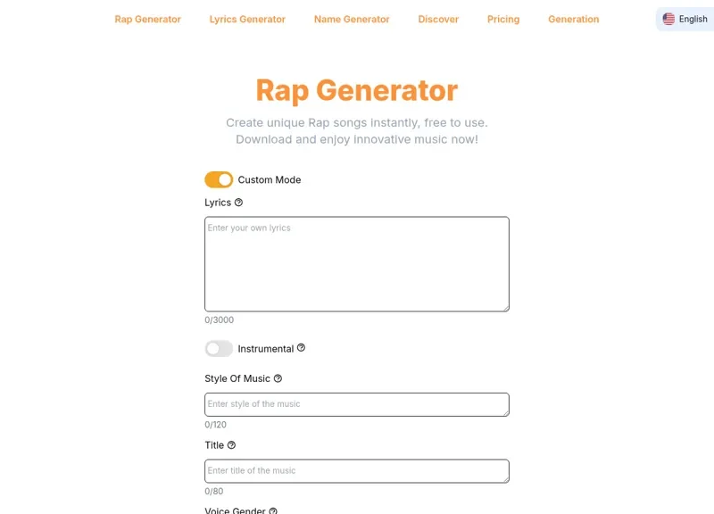 Rap Generator