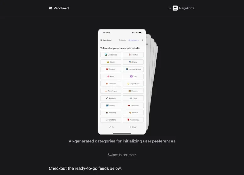 RecoFeed