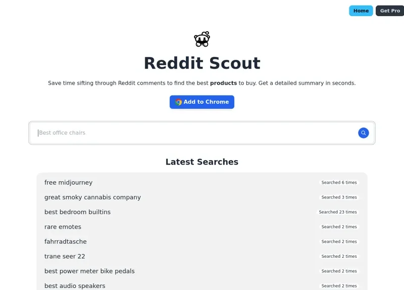 Reddit Scout