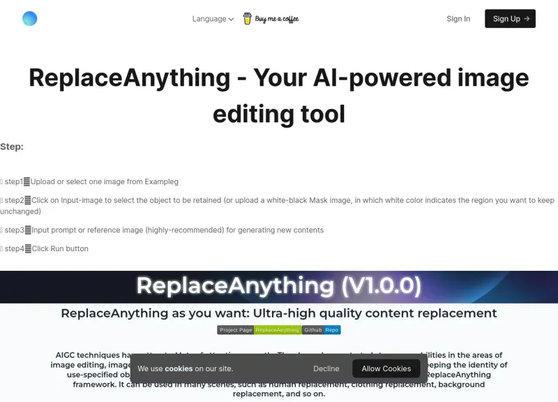 Replace Anything