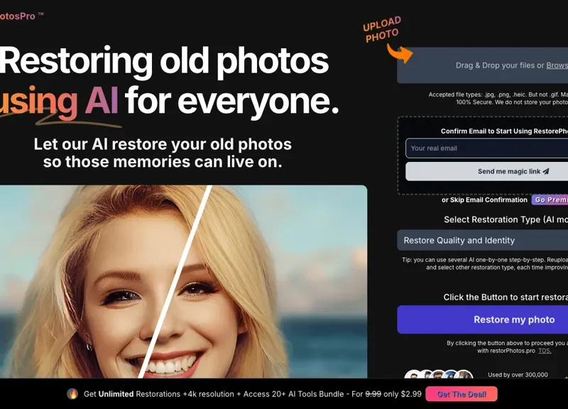 restorePhotos.Pro AI