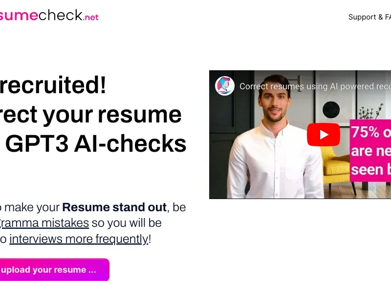 Resume Check