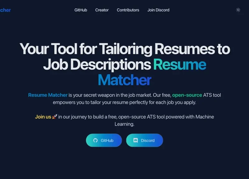 Resume Matcher