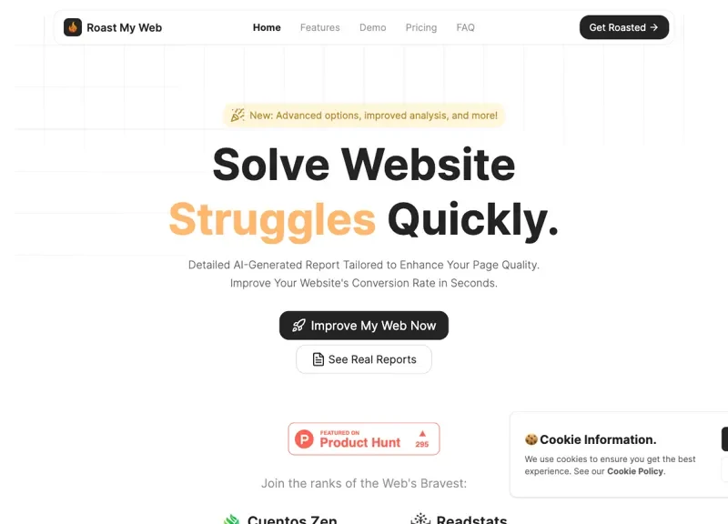Roast My Web