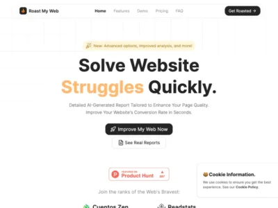 RoastMyWeb