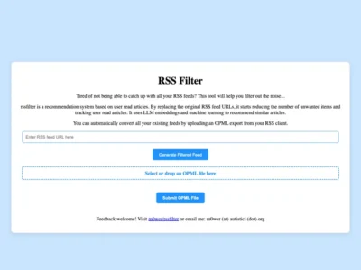 RSS Filter