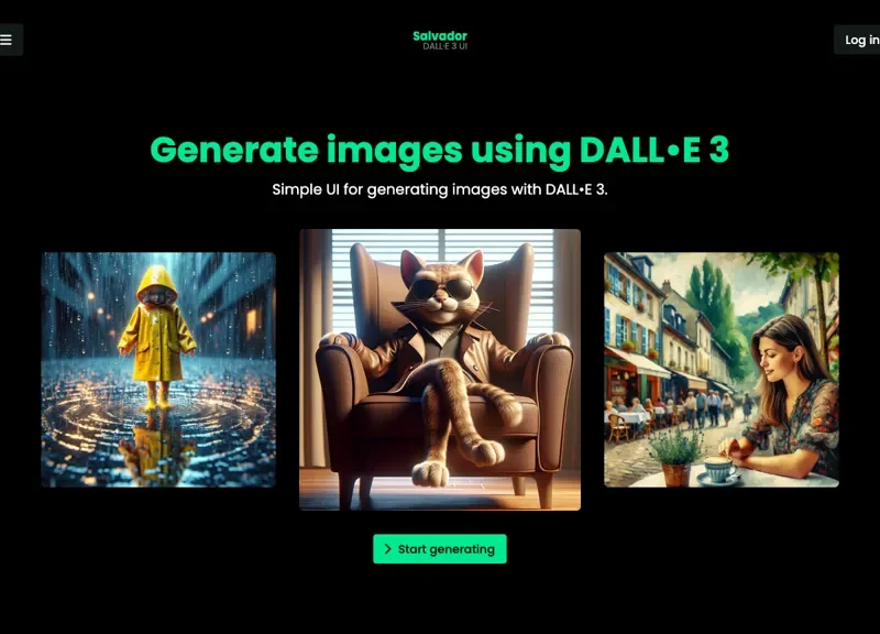 Salvador - DALL-E3 UI