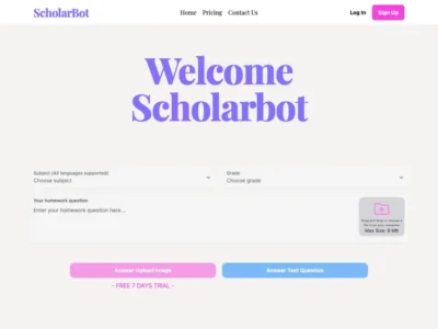 Scholarbot AI