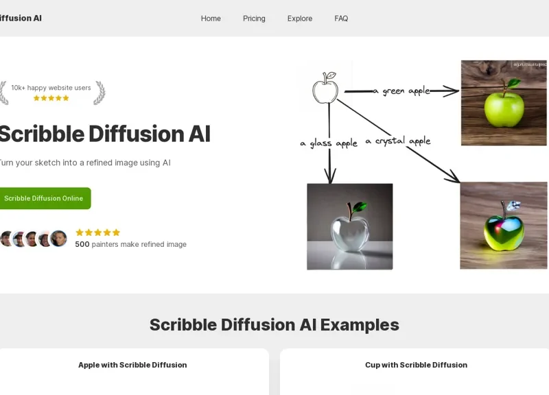 Scribble Diffusion AI