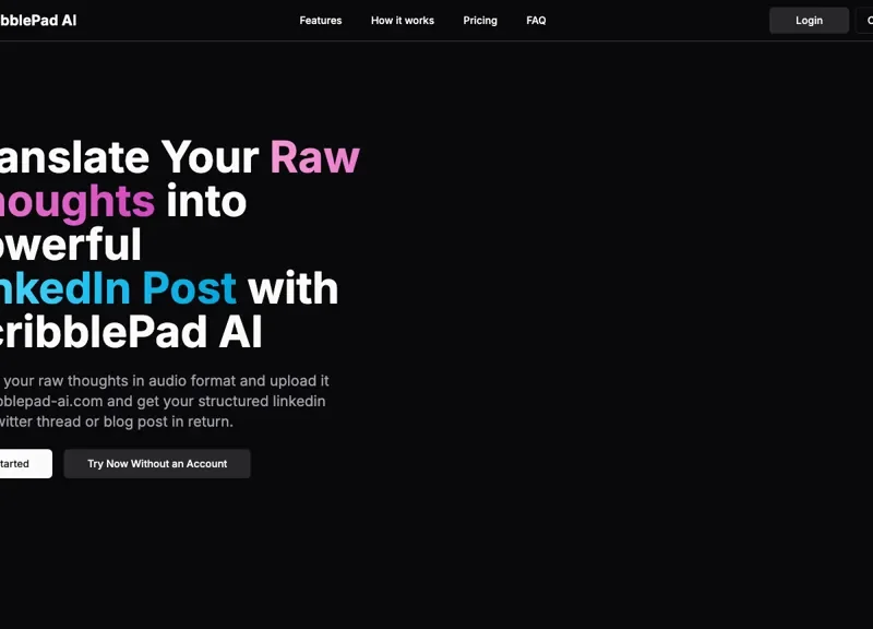 ScribblePad AI
