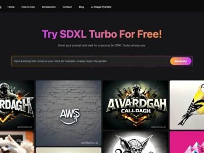 SDXL Turbo Playground