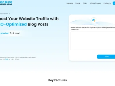 SEO Blog Generator