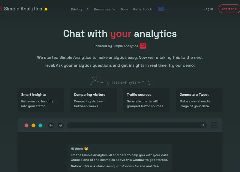 Simple Analytics AI