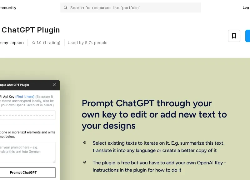 Simple ChatGPT Plugin