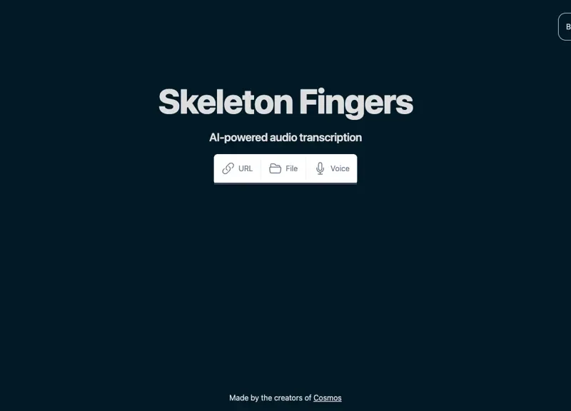 Skeleton Fingers