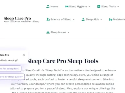 Sleep Intelligence Tools