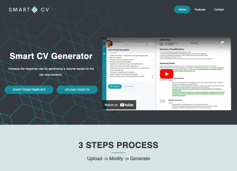 Smart CV Generator