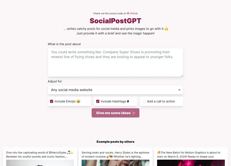 SocialPostGPT