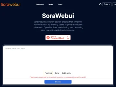 SoraWebui