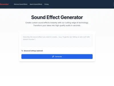 Sound Effect Generator