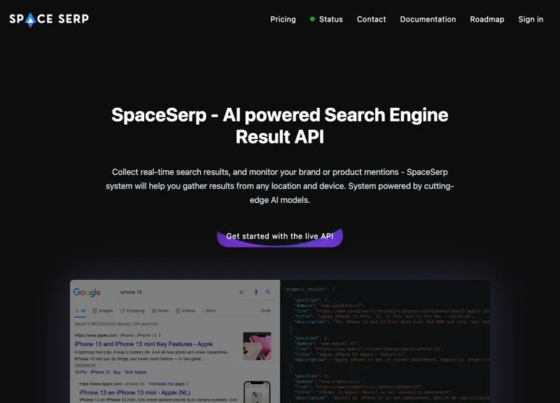 SpaceSerp
