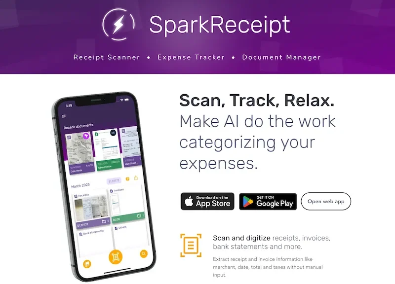 SparkReceipt