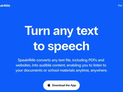 Speak4Me - Text To Speech
