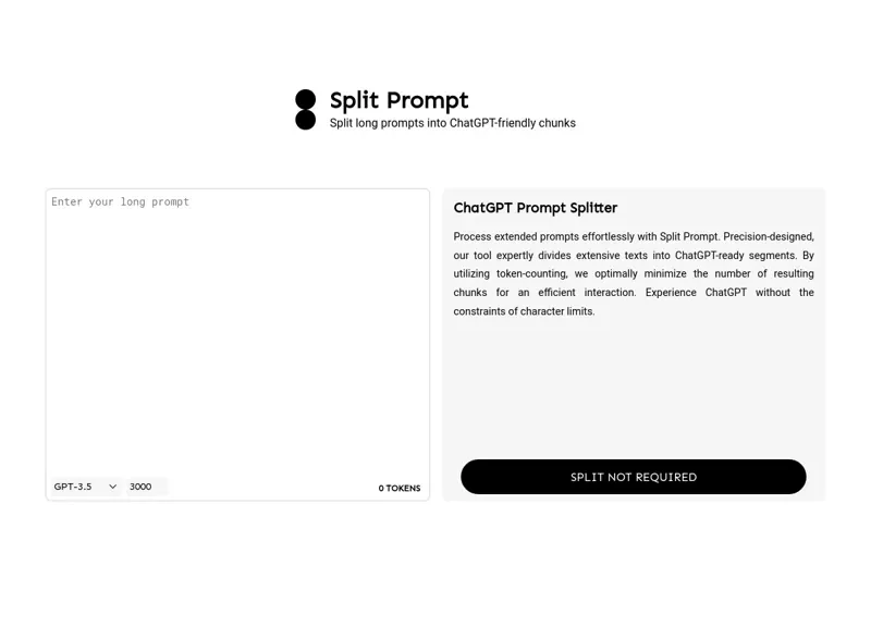 Split Prompt
