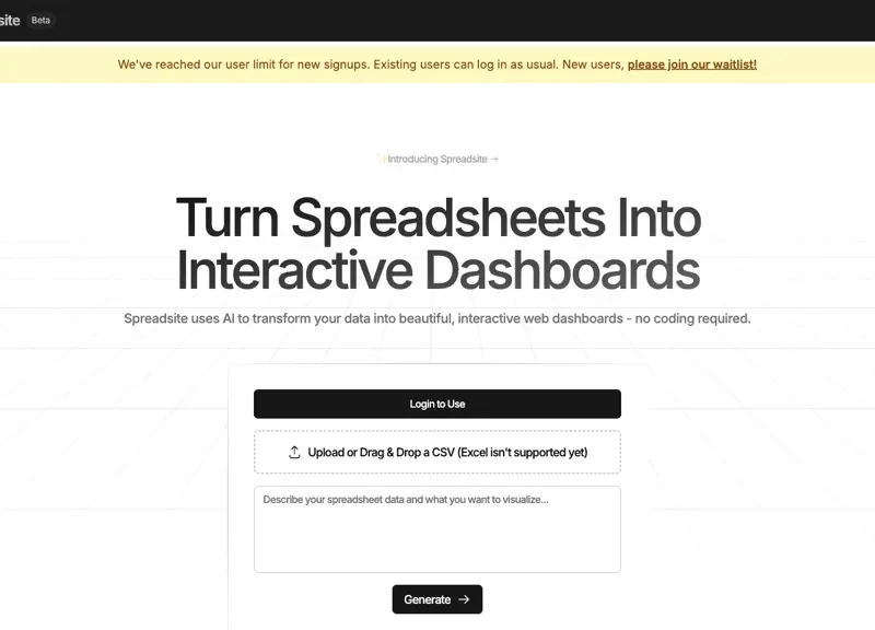 Spreadsite