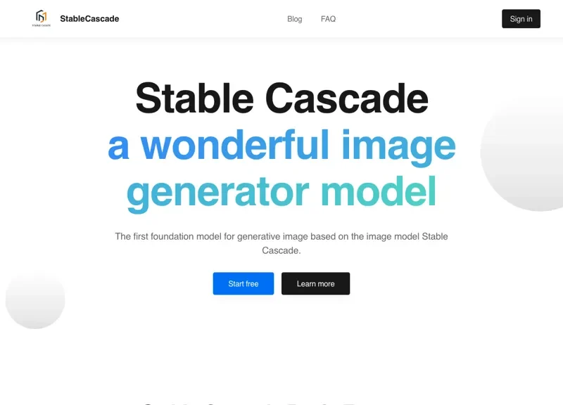Stable Cascade