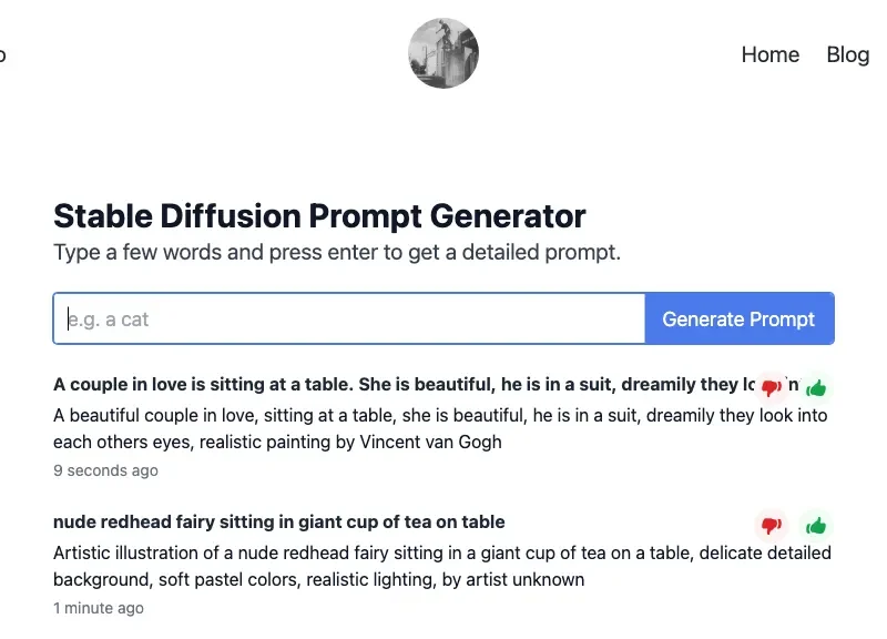 Stable Diffusion Prompt Generator