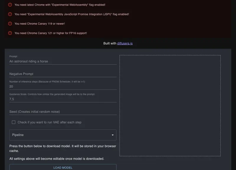 Stable Diffusion Webgpu