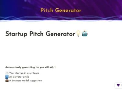 Startup Pitch Generator