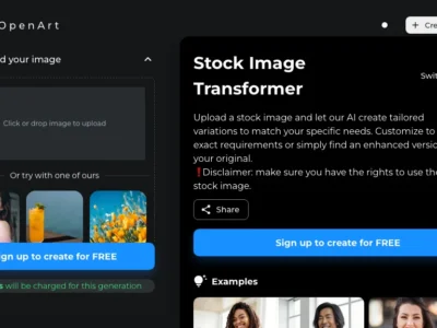 Stock Image Transformer