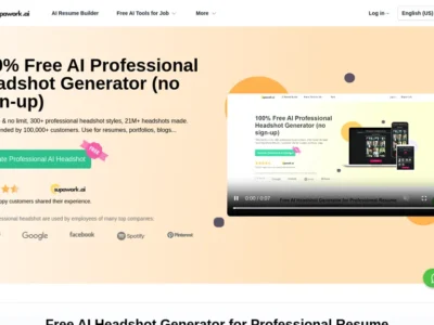 Supawork AI Headshot Generator