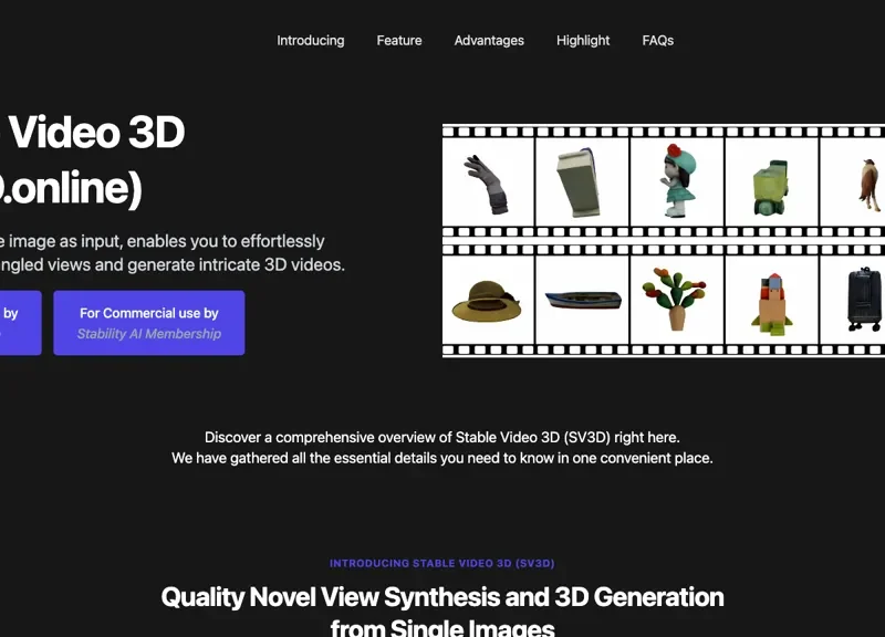 SV3D Online
