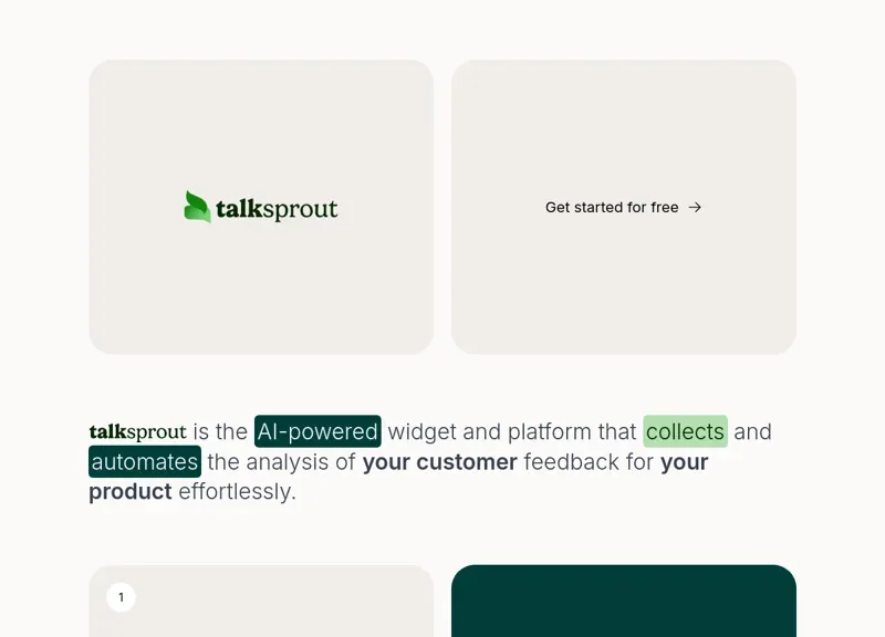 Talksprout