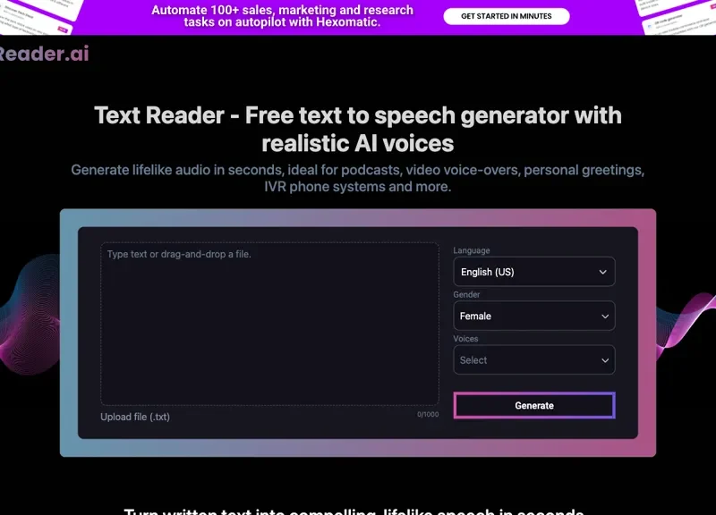 Text Reader AI