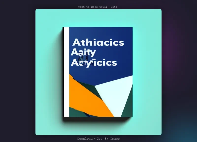 Text To Book Cover