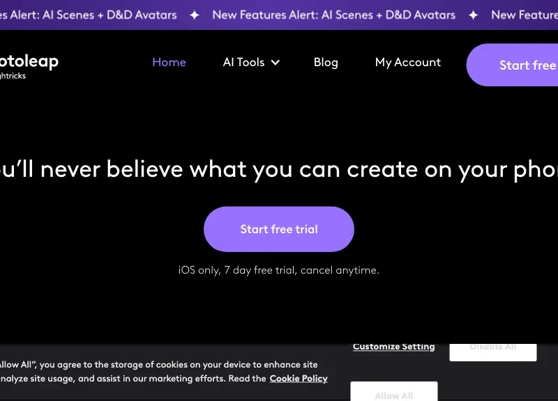 Text To Image By Photoleap