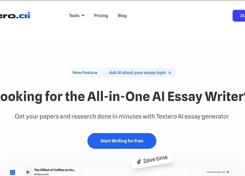 Textero.Ai Essay Writer