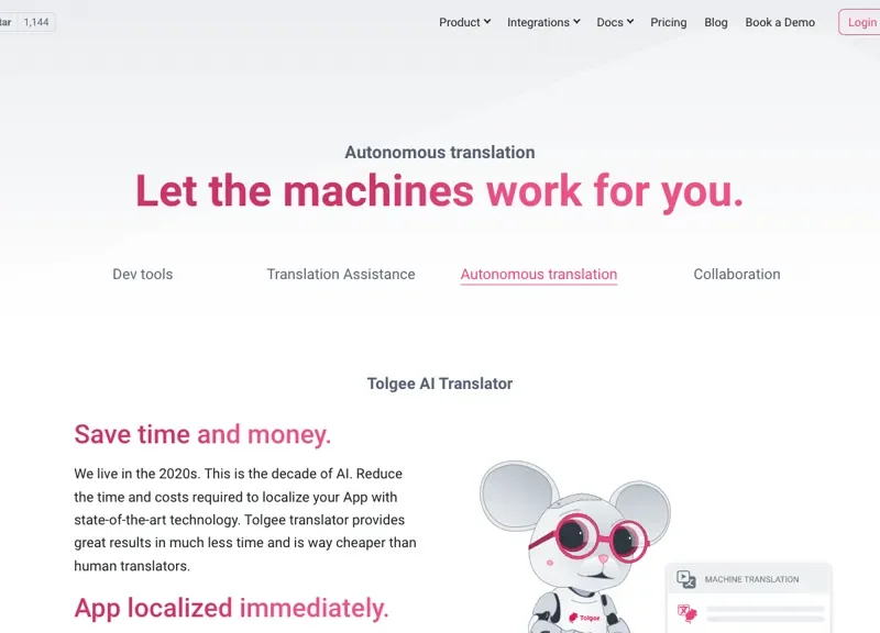 Tolgee AI Translator