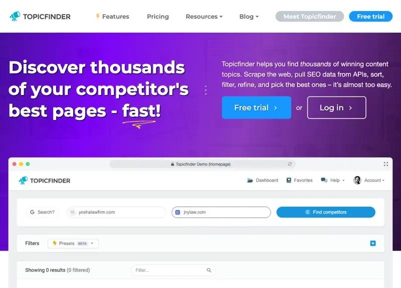 Topicfinder
