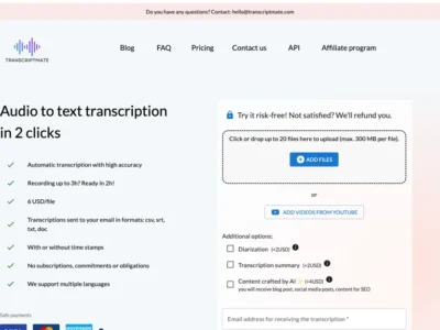 Transcriptmate.Com