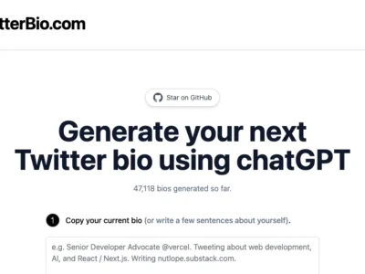 Twitter Bio Generator