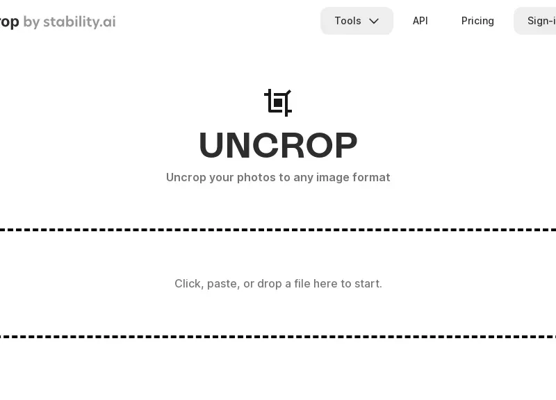Uncrop