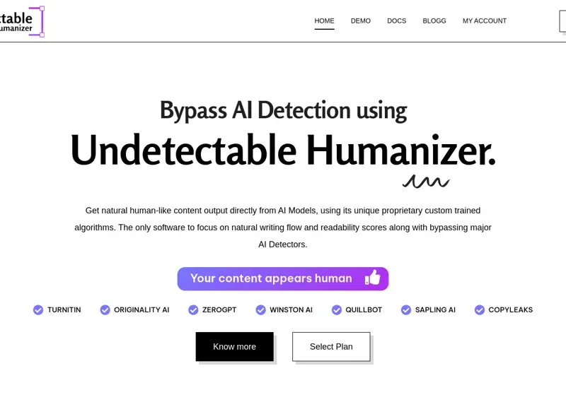 Undetectable AI Humanizer