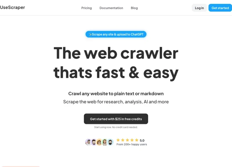 UseScraper Crawler