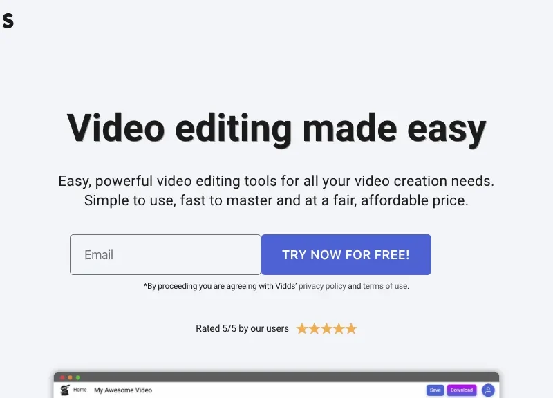 Video Editor By Vidds